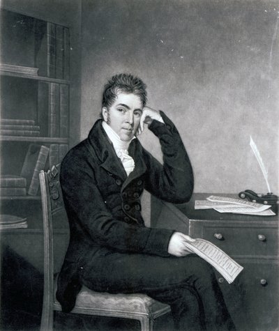 Pierce Egan, engraved by Charles Turner by George Sharples